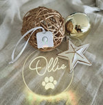 Load image into Gallery viewer, Personalised LED Baubles Christmas Decoration Gift
